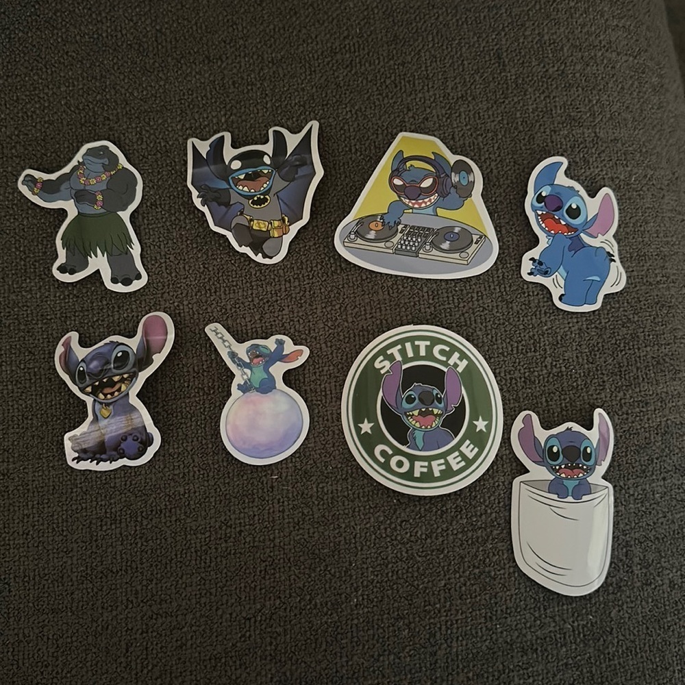 8 Stitch decal/stickers
